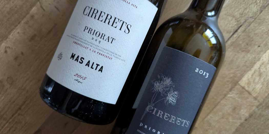 Priorat 2015 vs 2013 via Mas Altas Cirerets