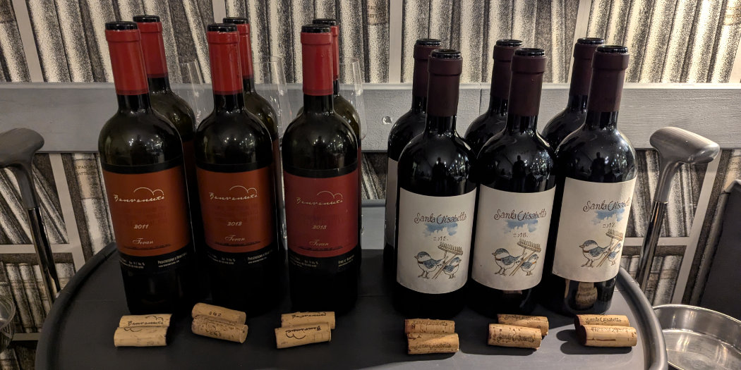 A Benvenuti vertical at Vinodol